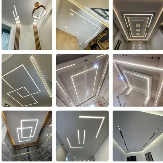 لاین نوری مدرن|ریسه و چراغ تزئینی|زابل, |دیوار