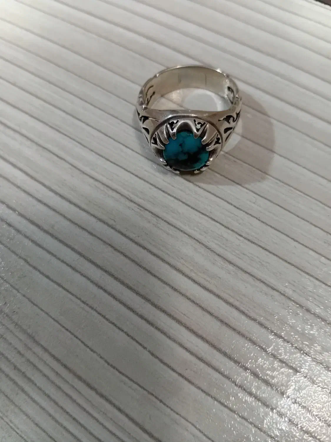 یک عدد انگشتر فیروزه با یک عدد انگشتر عقیق|جواهرات|ری, شهید بهشتی|دیوار