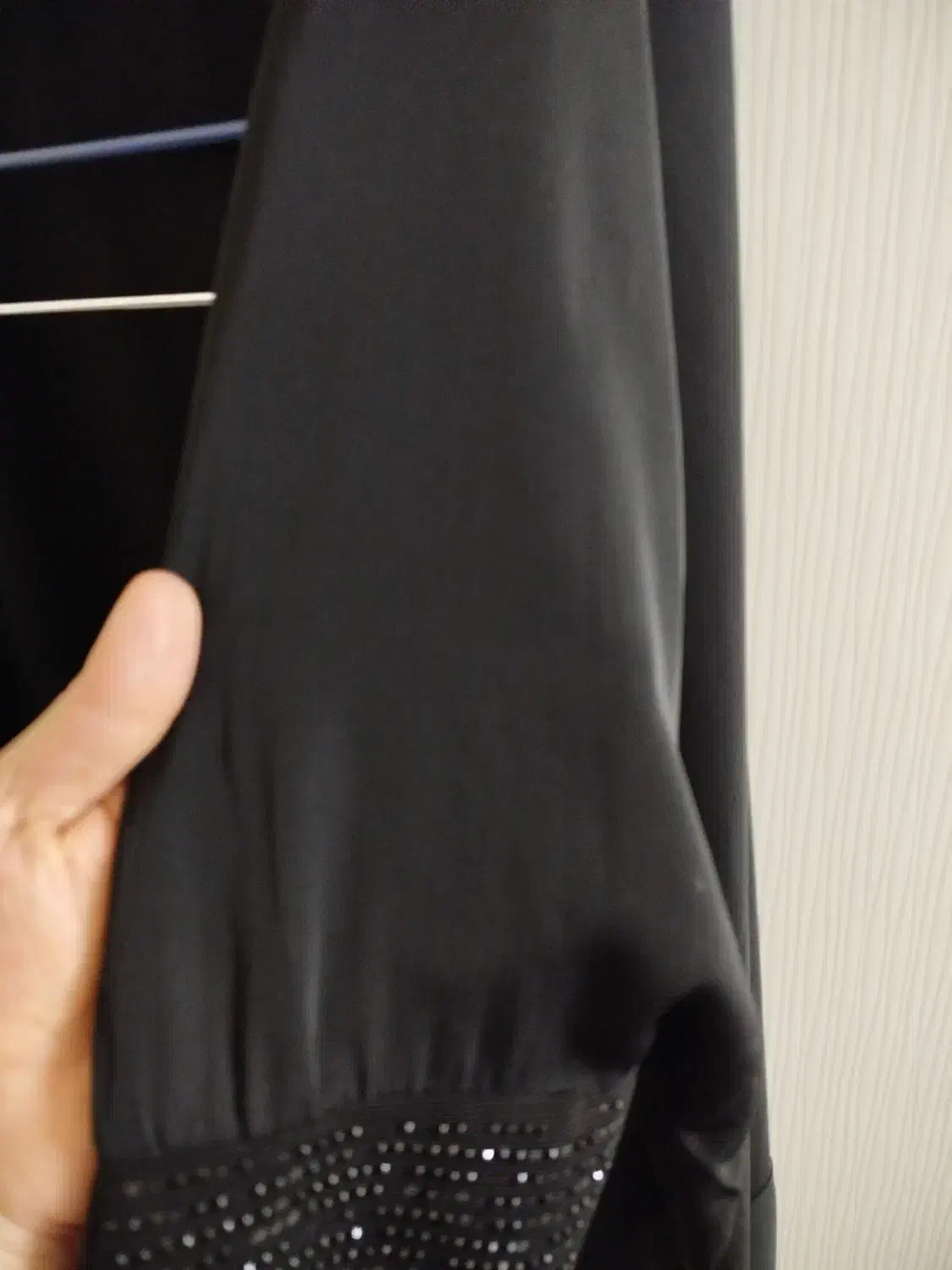 چادرعبایی از کربلا خریداری شده آستین کشی نگین دار|لباس|تهران, حکیمیه|دیوار