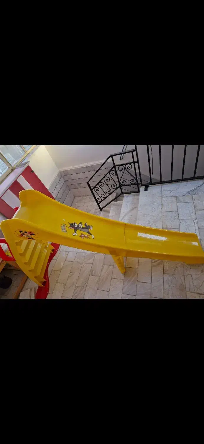 سرسره پلاستیکی پنج پله مدل سارینا|اسباببازی|الیگودرز, |دیوار