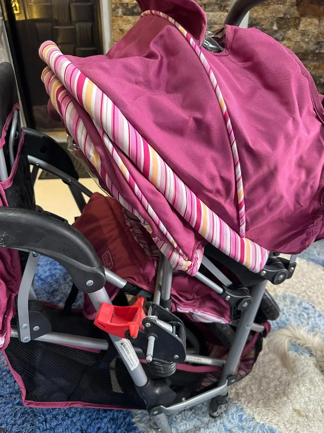 کالسکه دوقلو براوو پشت سرهم نو نو ۶میلیون وپونصد|کالسکه و لوازم جانبی|فیروزآباد (فارس), |دیوار