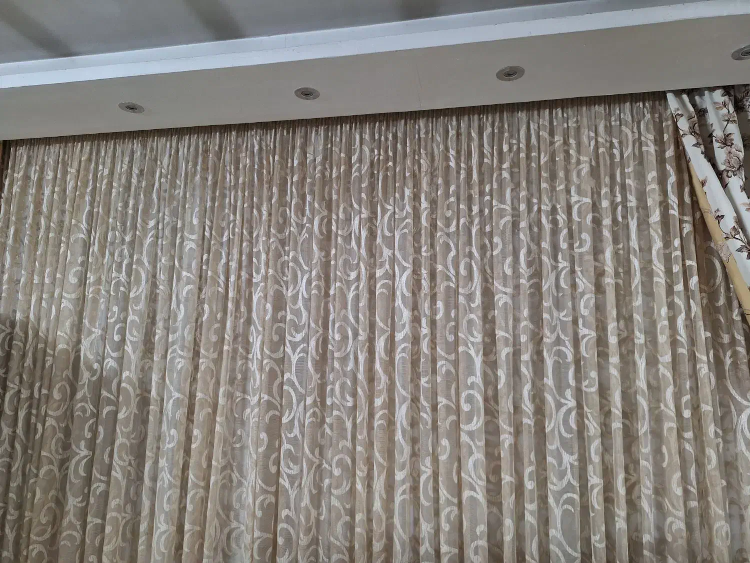 پرده راشل|پرده، رانر، رومیزی|مشهد, کارمندان دوم|دیوار