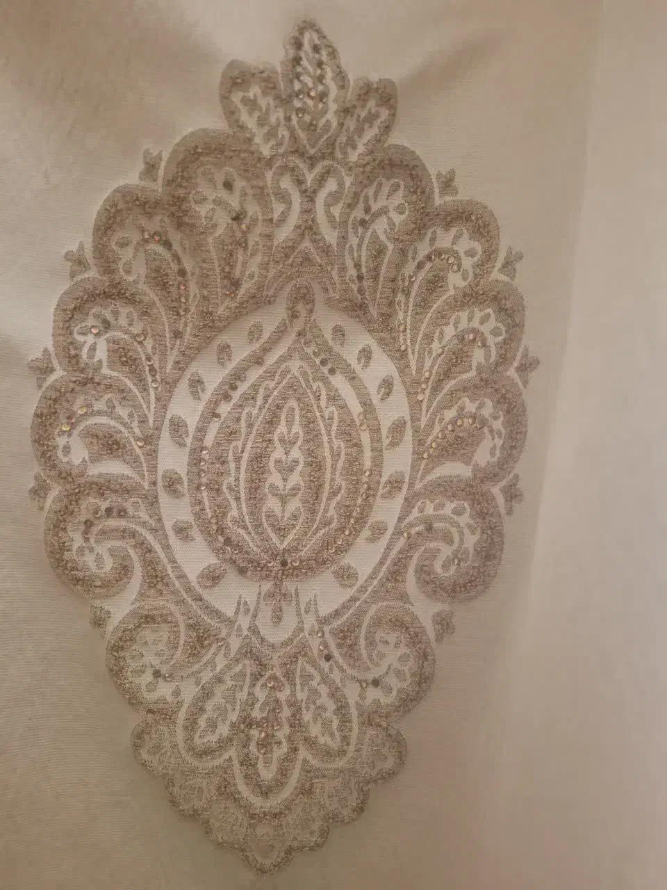 پرده حریر ساده و دستک پرده|پرده، رانر، رومیزی|مشهد, جانباز|دیوار