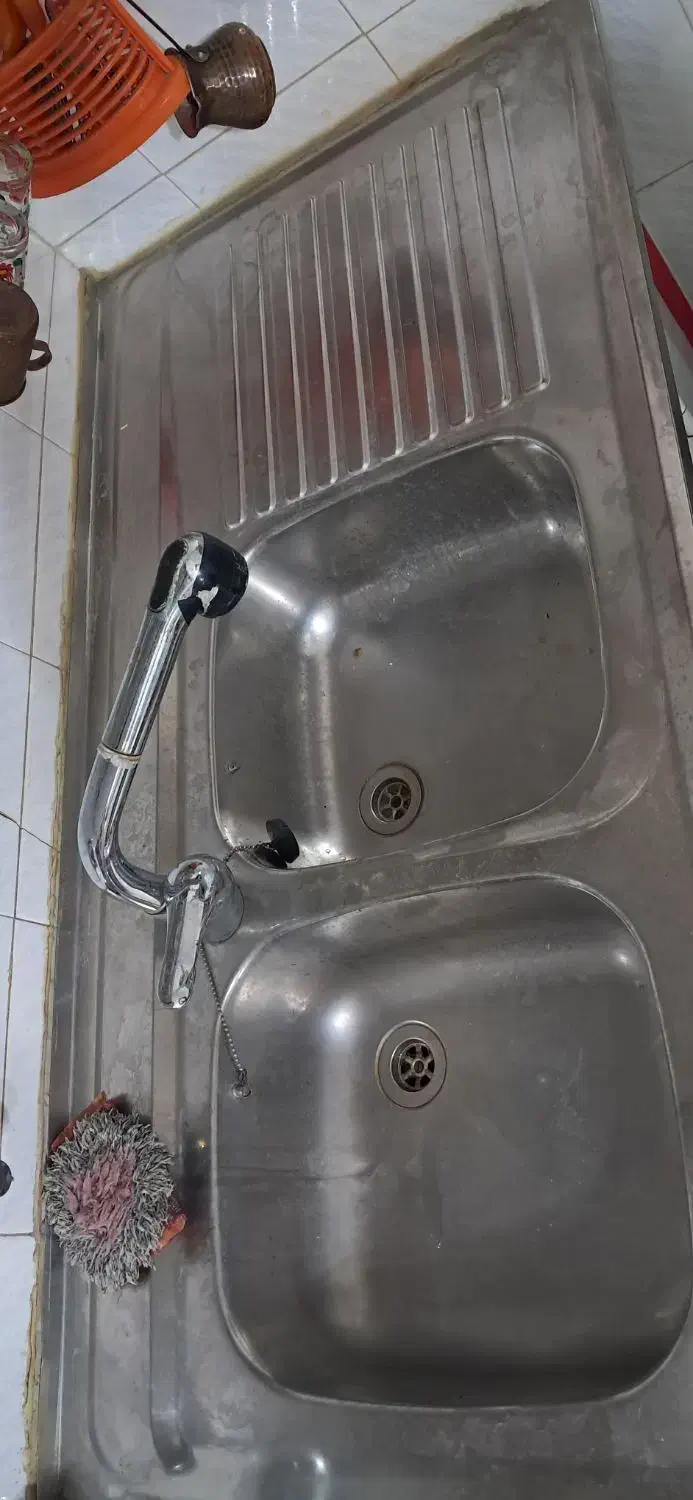 سینگ ظرفشویی60×120|مصالح و تجهیزات ساختمان|قم, سید معصوم|دیوار