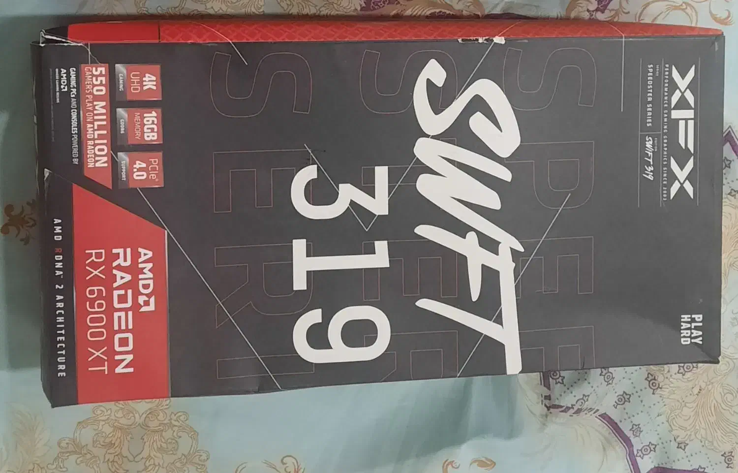 کارت گرافیک  SWFT 319 RX 6900 XT Gaming 16GB GDDR6|قطعات و لوازم جانبی رایانه|همدان, |دیوار