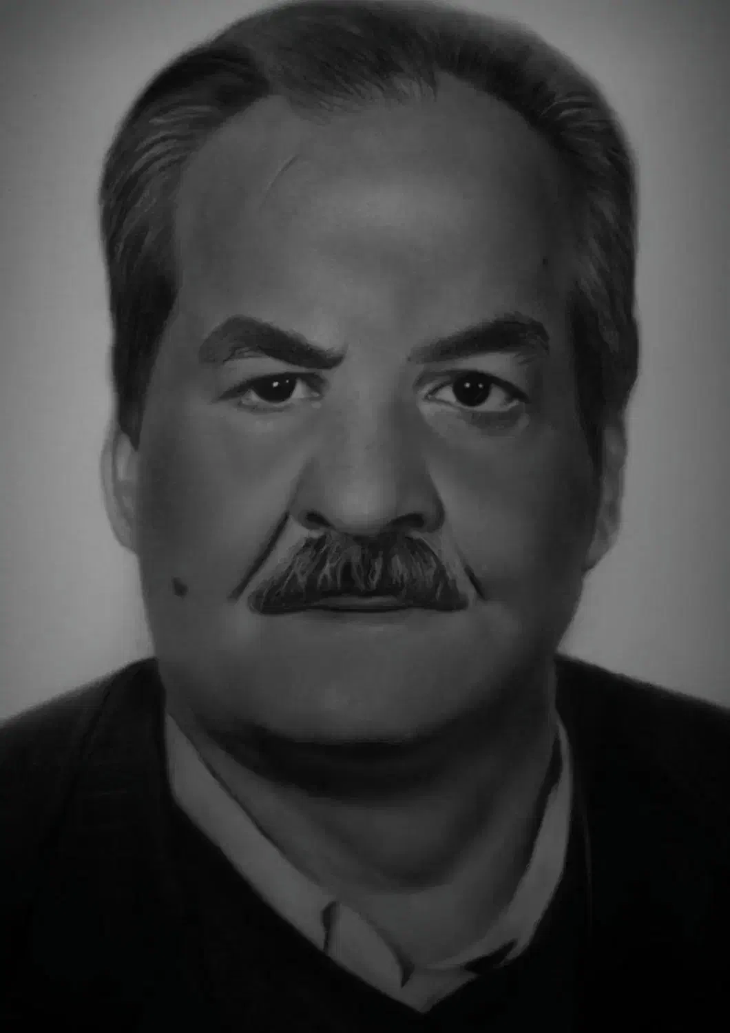 نقاشی سیاهقلم هایپررئال|تابلو، نقاشی، عکس|شاهرود, |دیوار