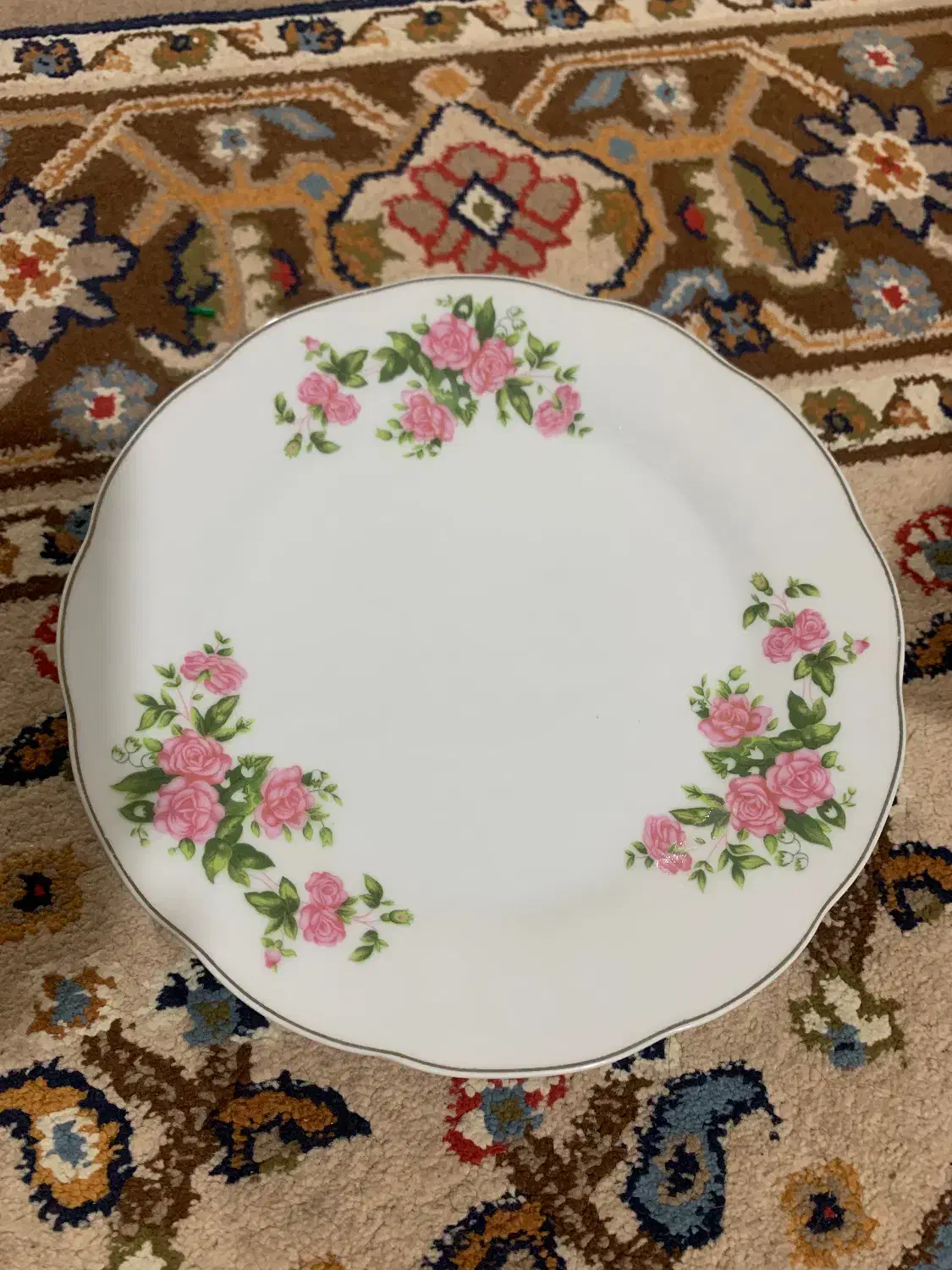 بشقاب گل سرخ|ظروف سرو و پذیرایی|اردبیل, |دیوار