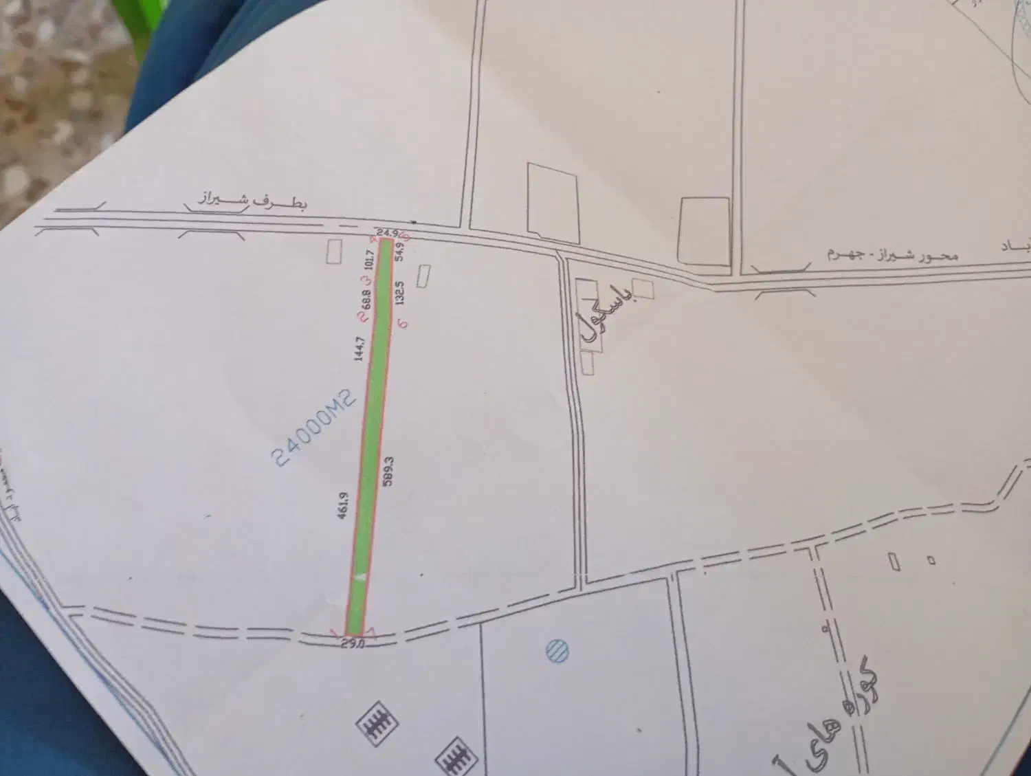 فروشی زمین کشاورزی موقیت برای تجاری|فروش دفتر صنعتی، کشاورزی، تجاری|طسوج, |دیوار