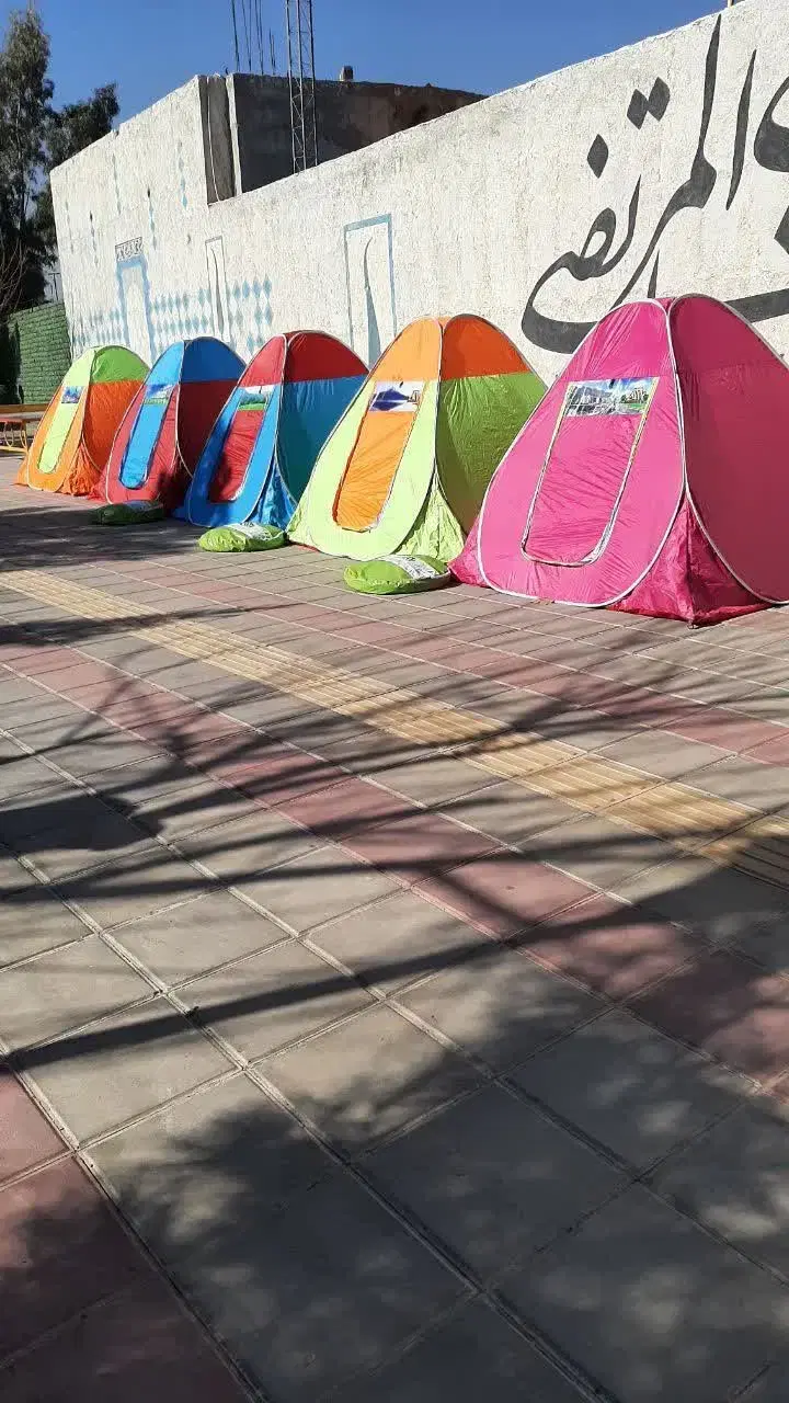 چادر مسافرتی کف زخیم فنر قوی|کوهنوردی و کمپینگ|قم, نیروگاه|دیوار