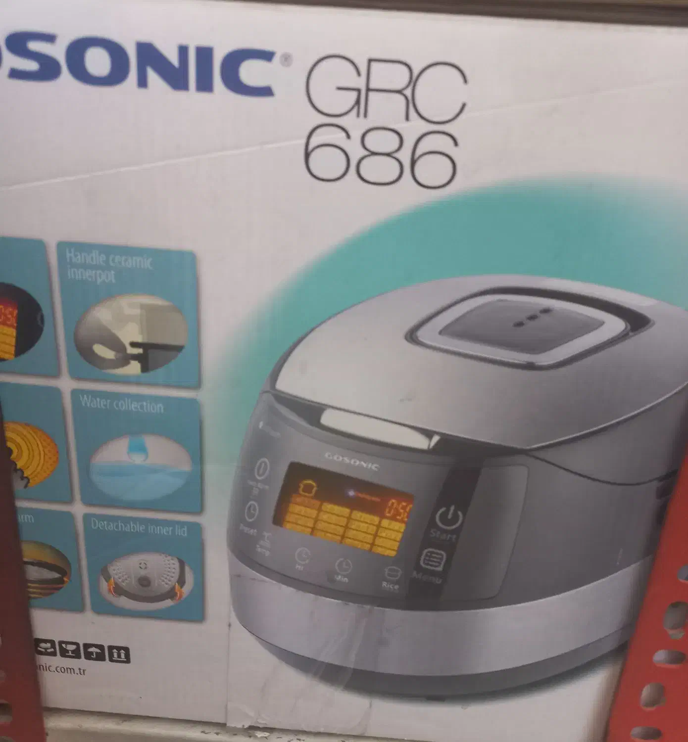 سرخ کن ۱۶ کاره گاسونیک نواستفاده نشده داخل کارتن|اجاق گاز و لوازم برقی پختوپز|شهریار, رزکان|دیوار