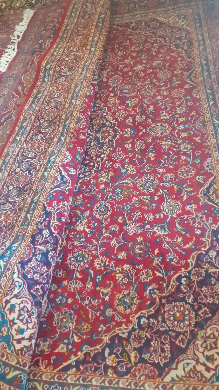 ۱عدد فرش ۱۲متری و ۱عددماشینی|فرش|بناب, |دیوار