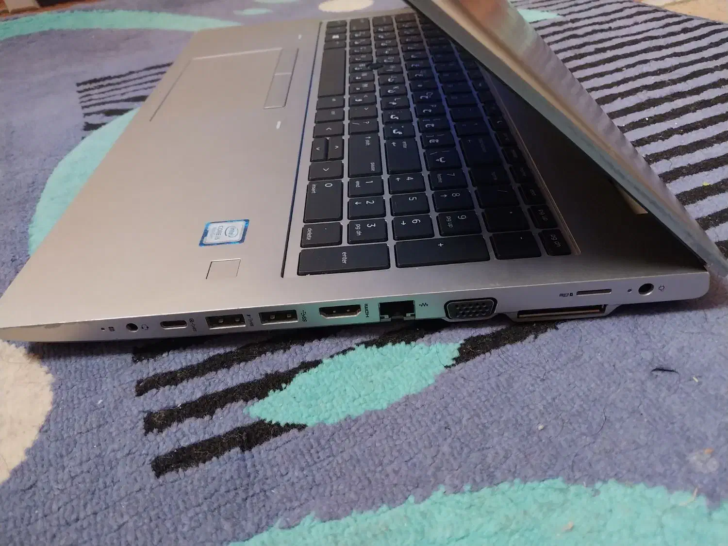 نسلi5-8هاردssd256رم8 HP probook 650 G5|رایانه همراه|شیراز, بعثت|دیوار