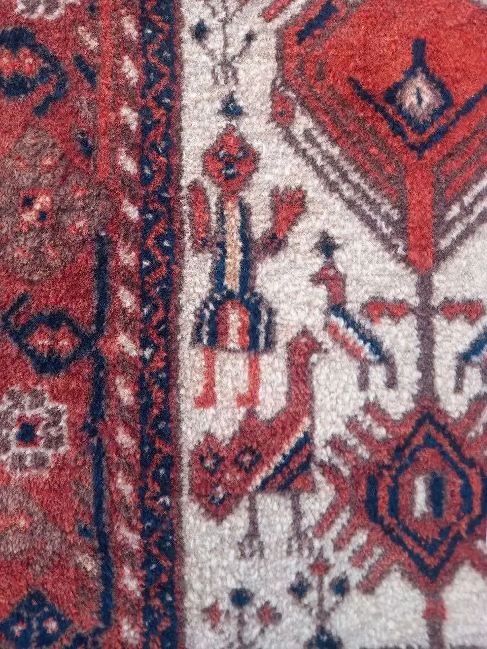 فرش دستباف آنتیک افشار پاریز سیرجان|فرش|کرمان, |دیوار