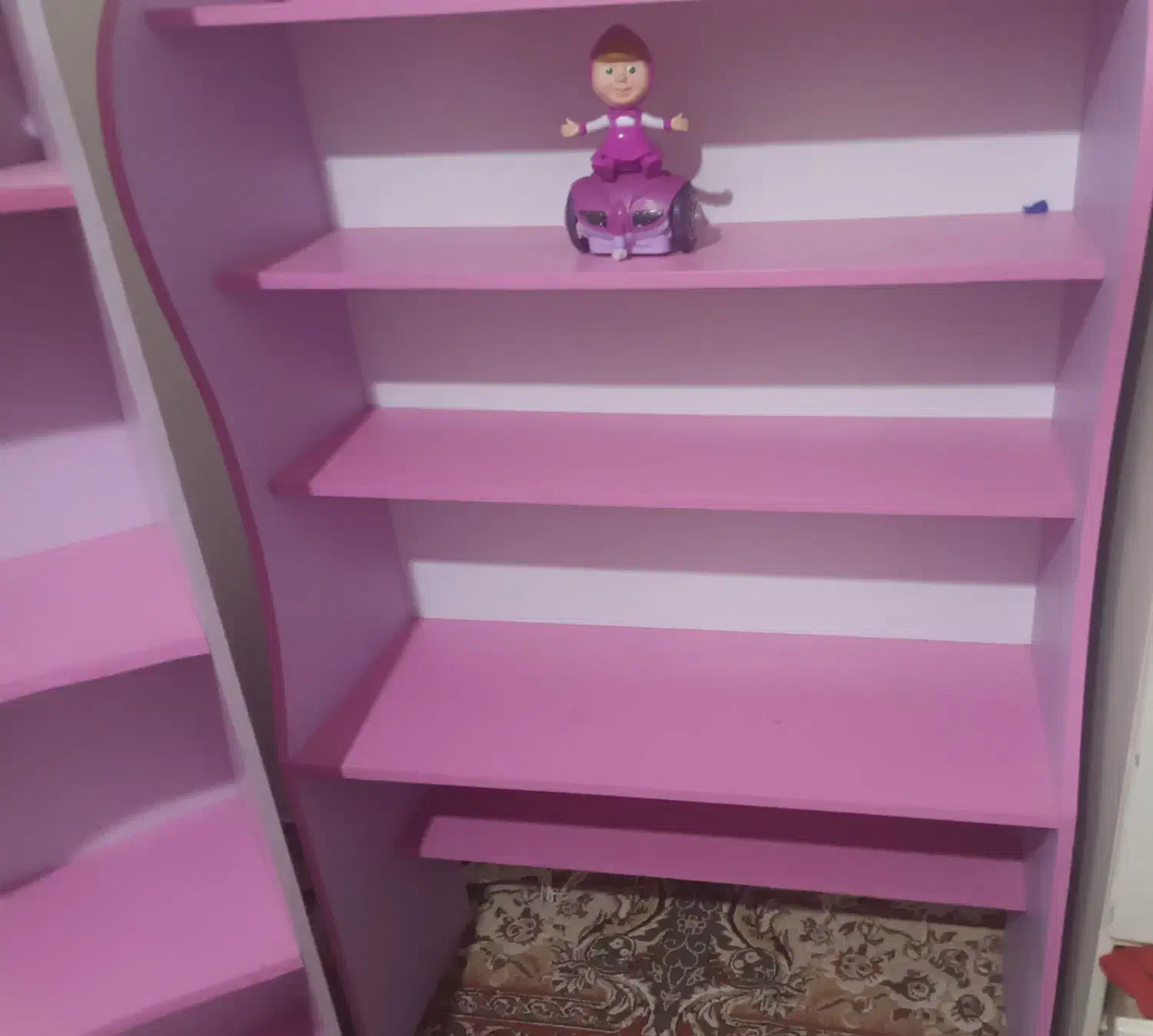 قفسه و میز تحریر کودک|کتابخانه، شلف، قفسه‌های دیواری|چناران, |دیوار