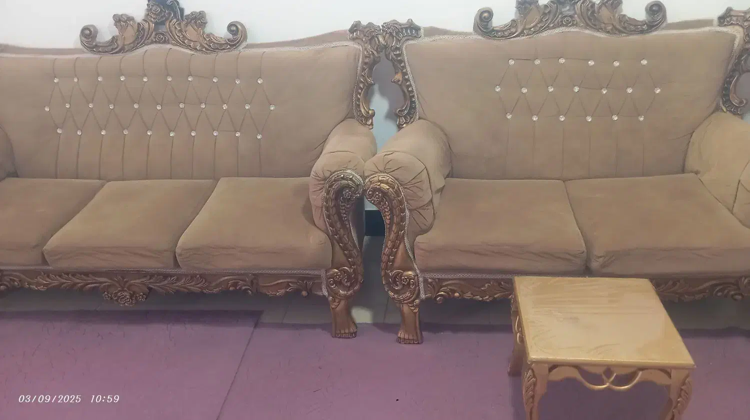 مبل سلطنتی|مبلمان خانگی و میز عسلی|دهگلان, |دیوار