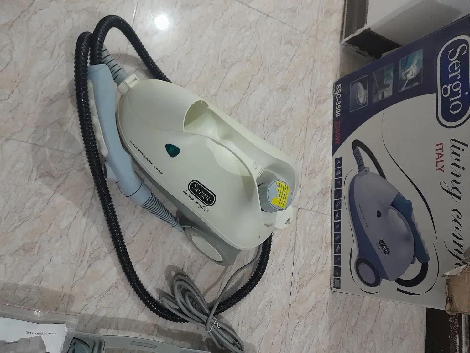 بخارشور سرجیو|جاروبرقی، جارو شارژی، بخارشو|زرند, |دیوار