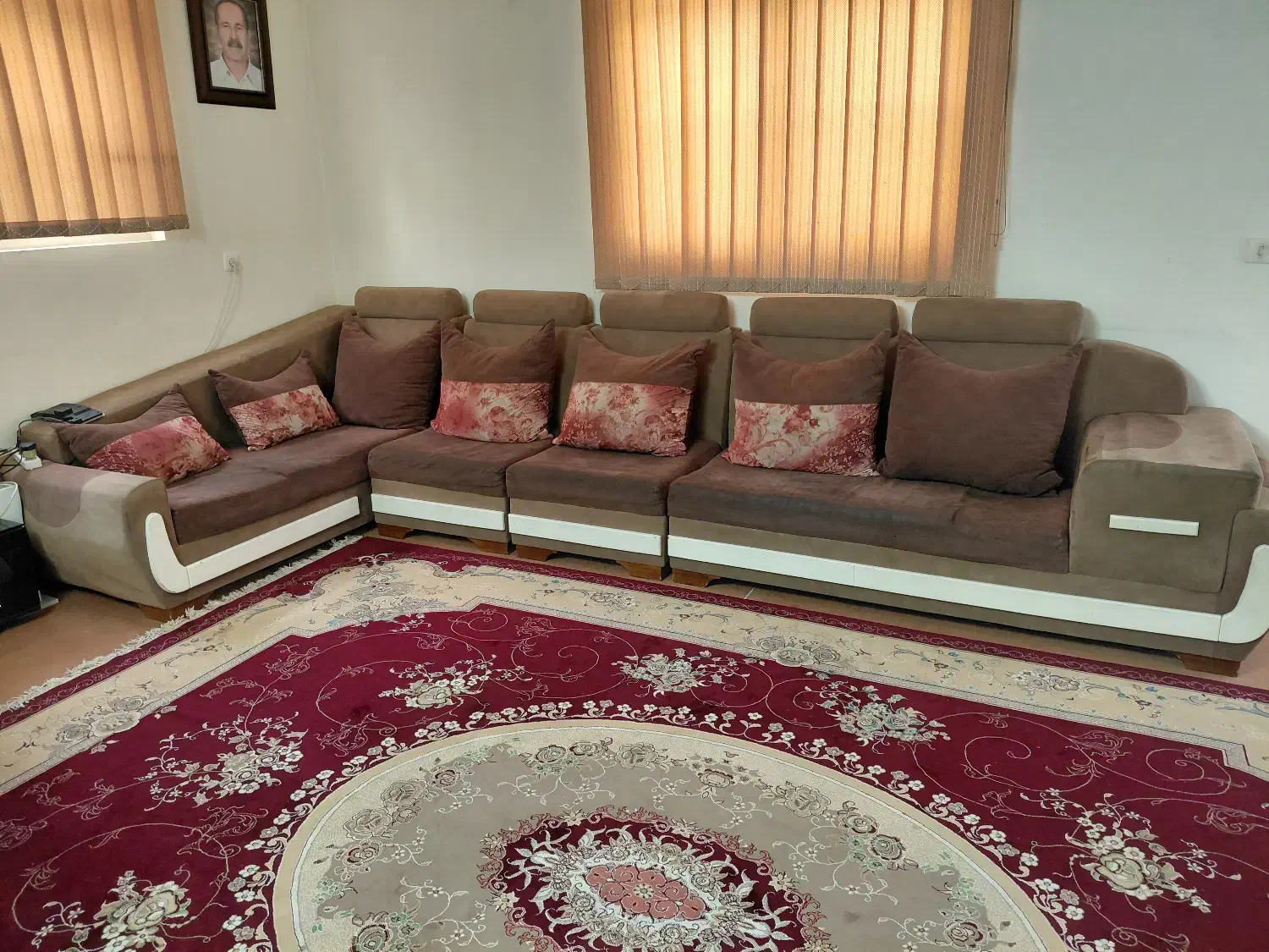 مبل ۷ نفره|مبلمان خانگی و میز عسلی|کازرون, |دیوار