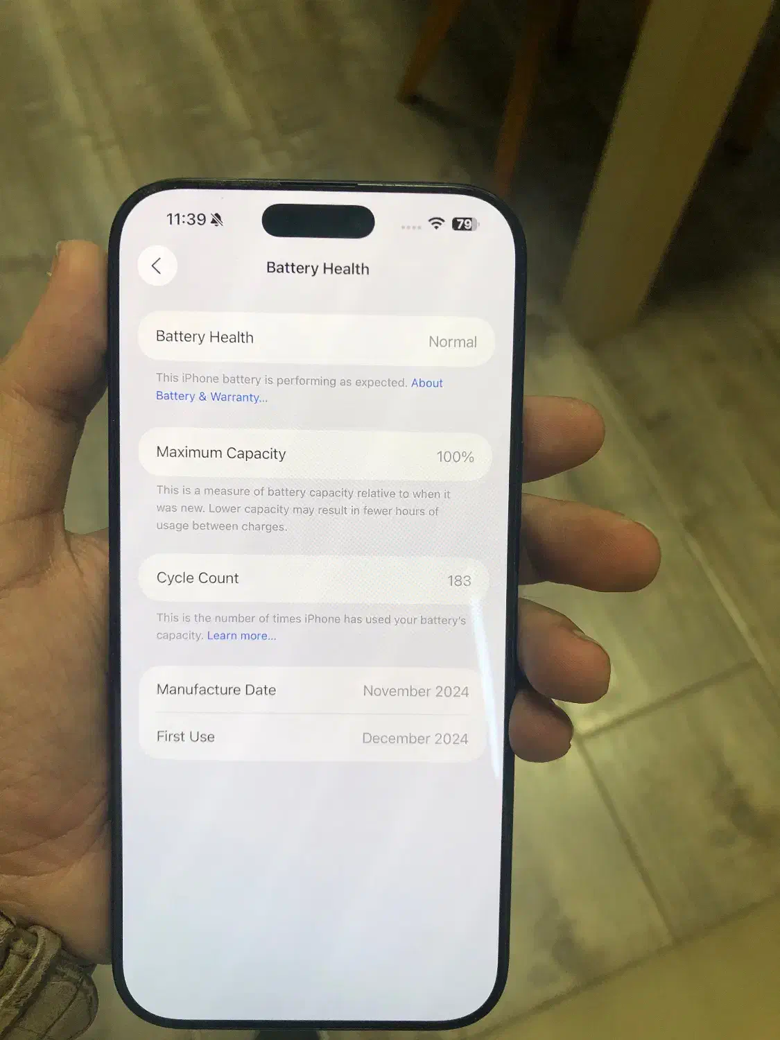 آیفون ۱۶ پرو مکس۲۵۶ گیگ مشکی ZAA با رجیستری|موبایل|تهران, شهرک چیتگر|دیوار