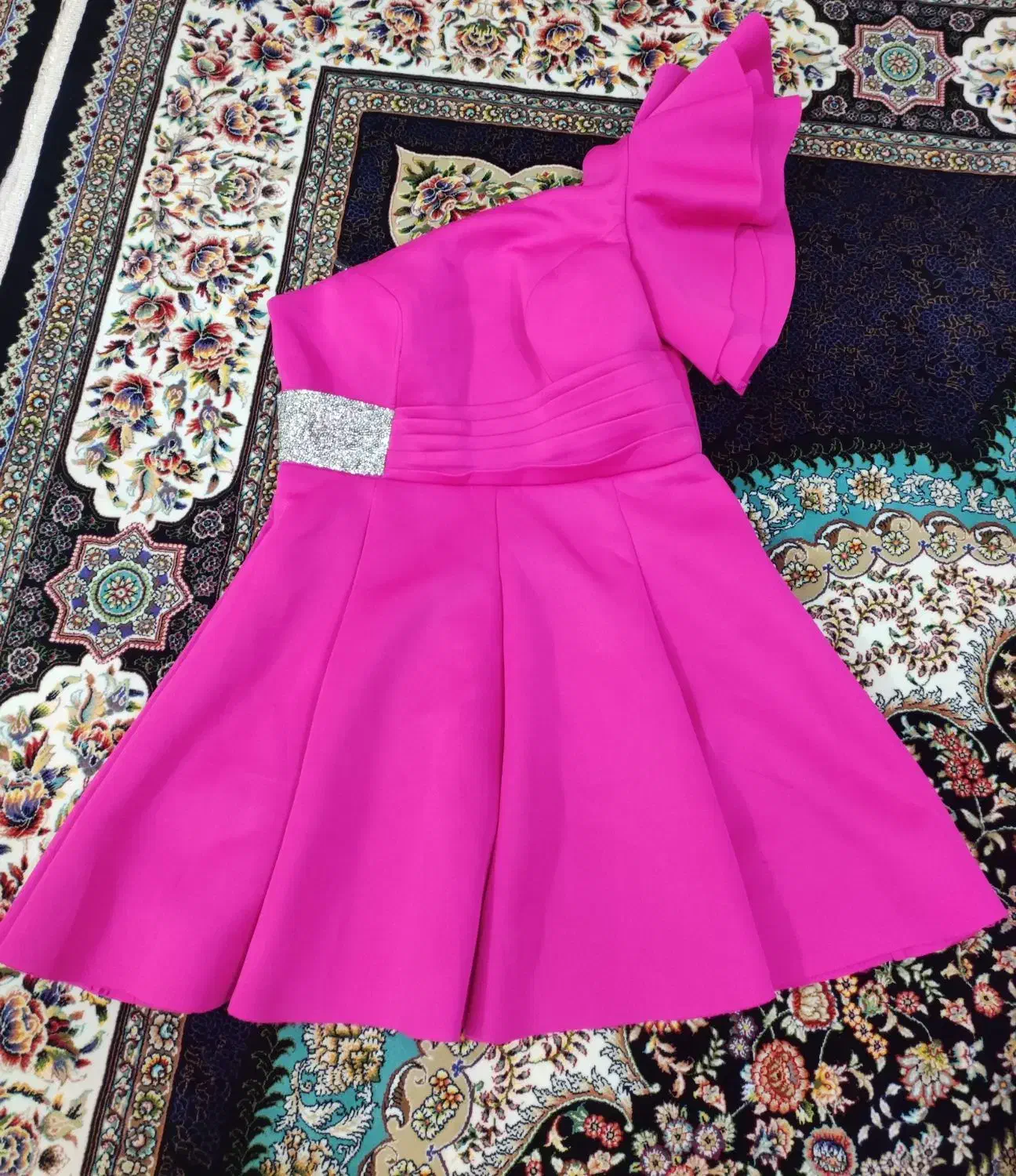 لباس مجلسی دخترانه مدل عروسکی یقه رومی|لباس|بهارستان, |دیوار