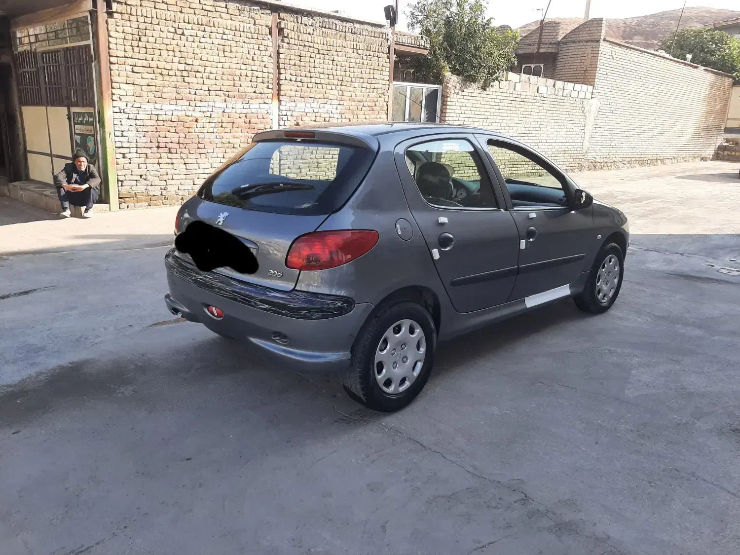 پژو ۲۰۶ تیپ ۳ بدون رنگ|خودرو سواری و وانت|دره شهر, |دیوار