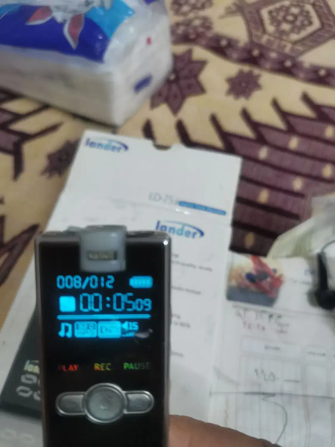 رکورد ، لندر،  ضبط کننده  صدا، برای پخش موسیقی|پخش‌کننده همراه|مشهد, جانباز|دیوار