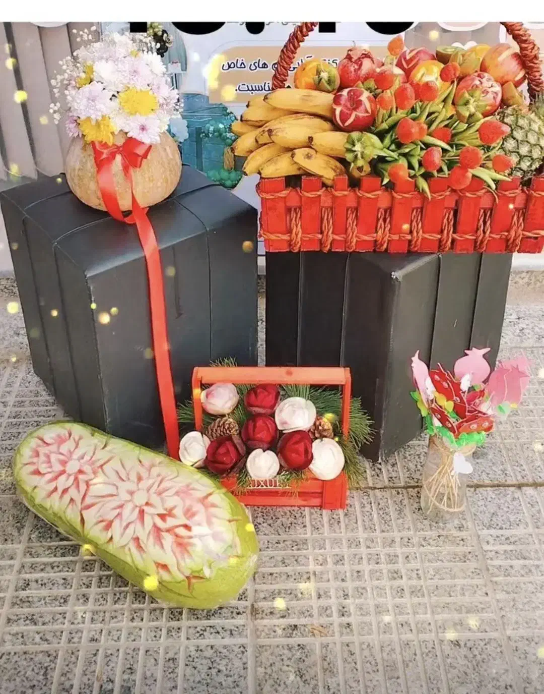 میوه آرایی و گل آرایی یلدا ابهرظرفیت محدود|خدمات پذیرایی، مراسم|ابهر, |دیوار