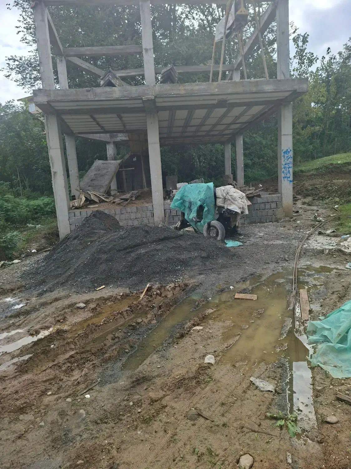 سوئیت 70متری نیمه ساخت|فروش آپارتمان|اطاقور, |دیوار