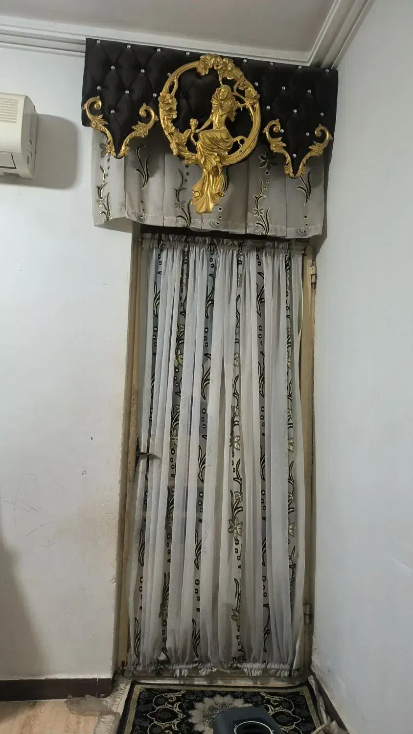 پرده|پرده، رانر، رومیزی|امیدیه, |دیوار