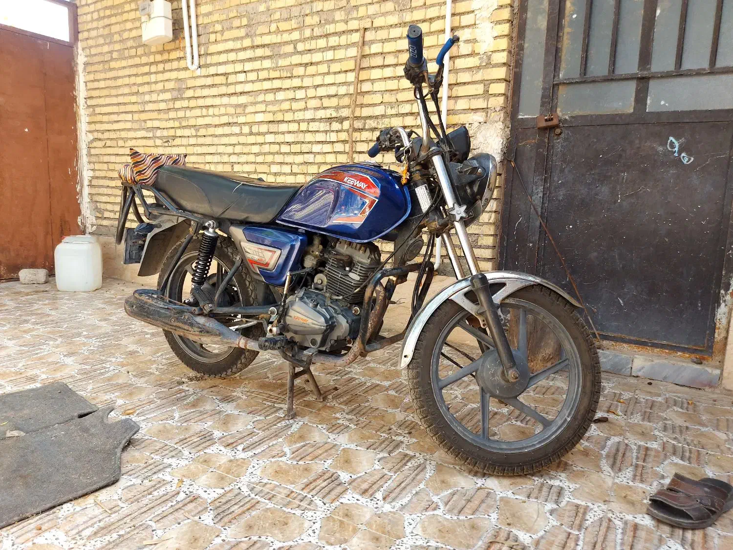 متور کی وی۱۵۰ مدل ۹۶ کاربراتوری|موتورسیکلت|آبادان, |دیوار