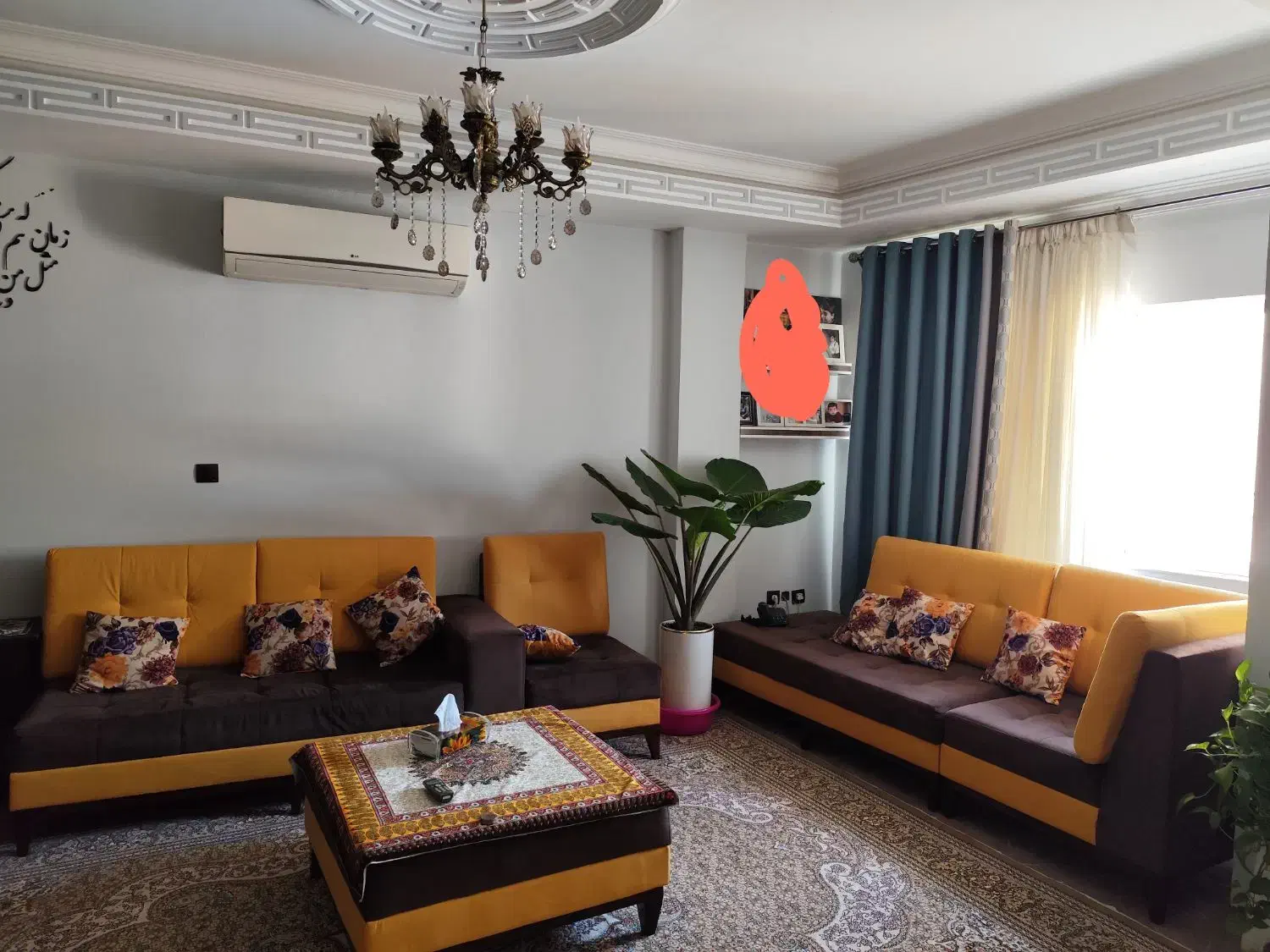 مبل هفت نفره|مبلمان خانگی و میز عسلی|محمودآباد, |دیوار
