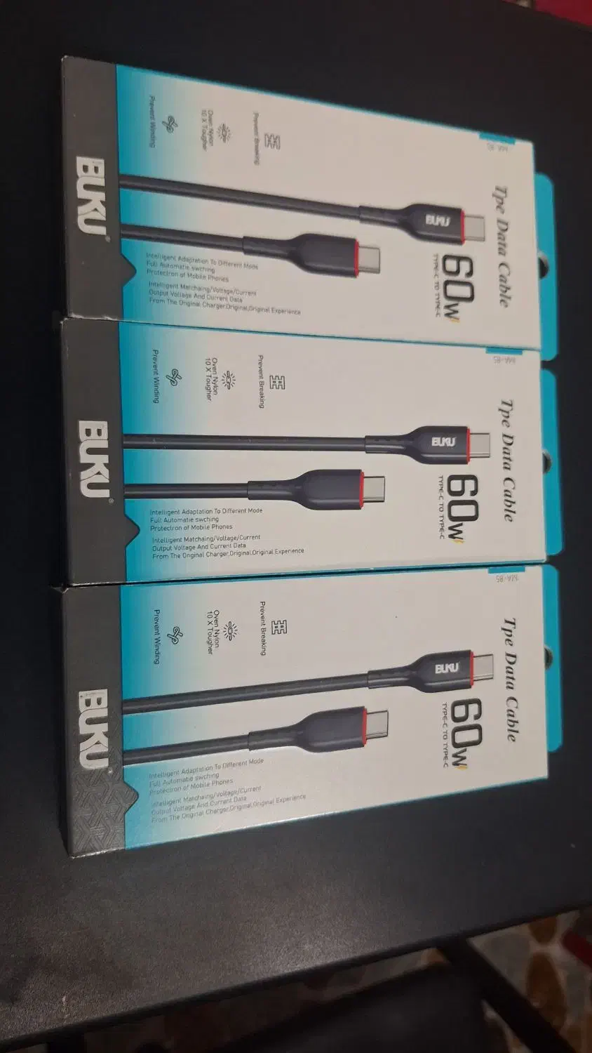 کابل دو سر تایپ سی ۲ متری|لوازم جانبی موبایل و تبلت|ساوه, |دیوار