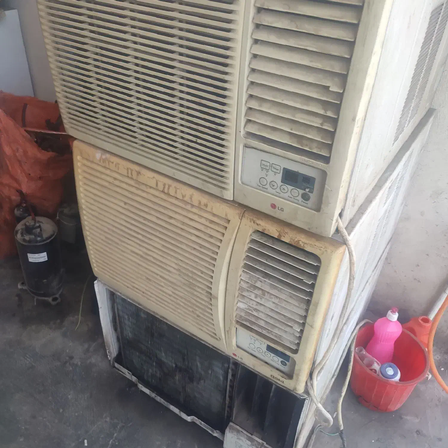 بهترین خریدار کولرگازی سوخته وسالم|کولر گازی و فن‌کوئل|نسیم‌شهر, |دیوار