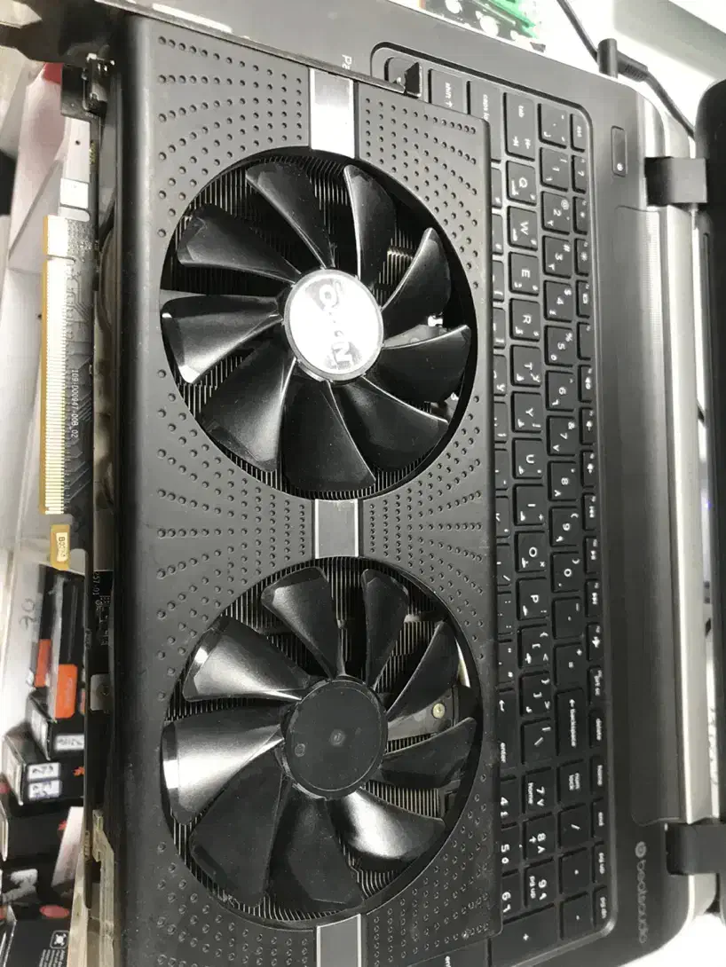 فروش کارت گرافیک rx580 nitro+ 8go|قطعات و لوازم جانبی رایانه|رامسر, |دیوار