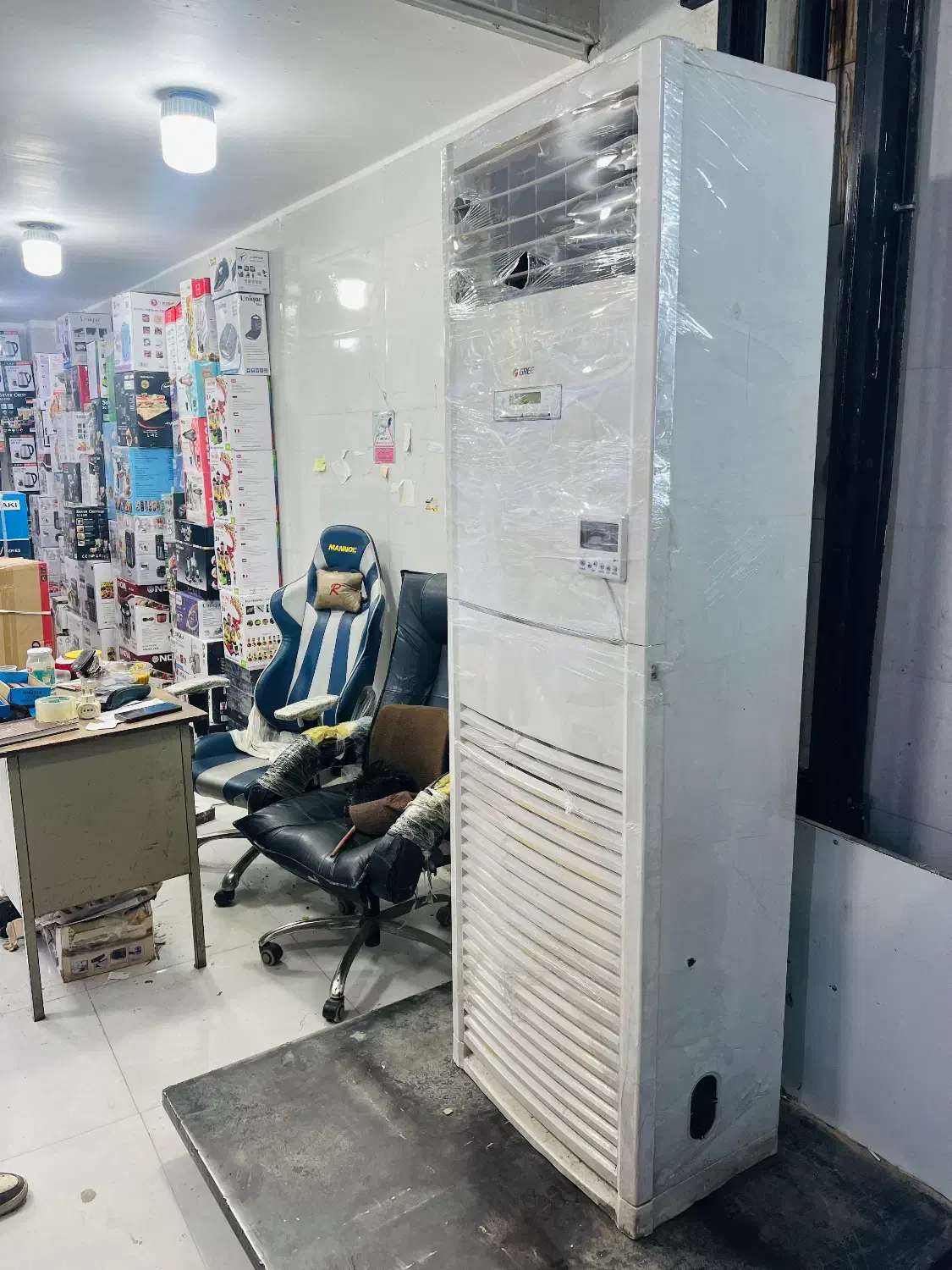 کولر 60هزار گری ایستاده (اصل امریکایی)|کولر گازی و فن‌کوئل|بندر ماهشهر, |دیوار