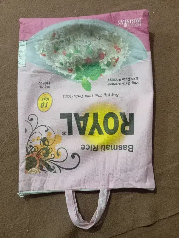 کیسه خالی 10 کیلویی (زیپ دار)|ظروف نگهدارنده، پلاستیکی، یک‌بارمصرف|گالیکش, |دیوار