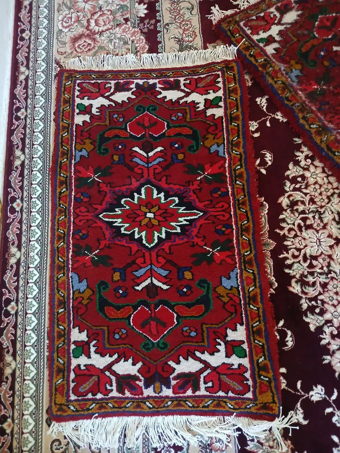 یک عدد فرش دستباف 65*115|فرش|تبریز, |دیوار