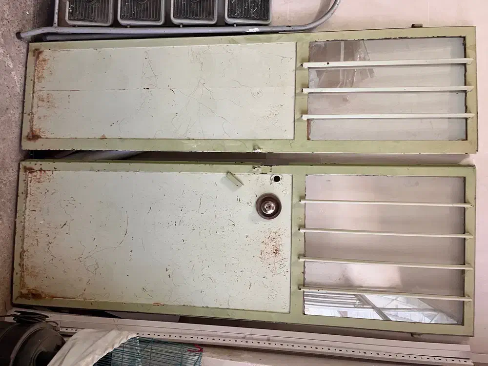 درب اهنی دولنگه|مصالح و تجهیزات ساختمان|قائن, |دیوار