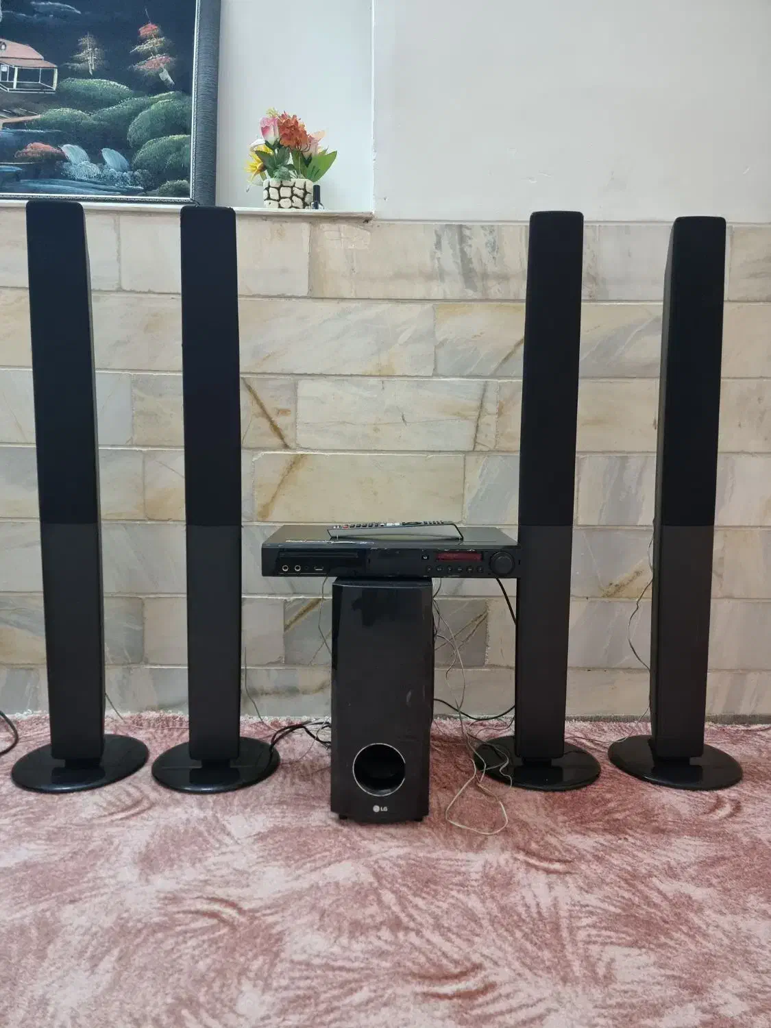 آمپلیفایرباباند بلوتوثی ال جی|گیتار، بیس، امپلیفایر|میبد, |دیوار