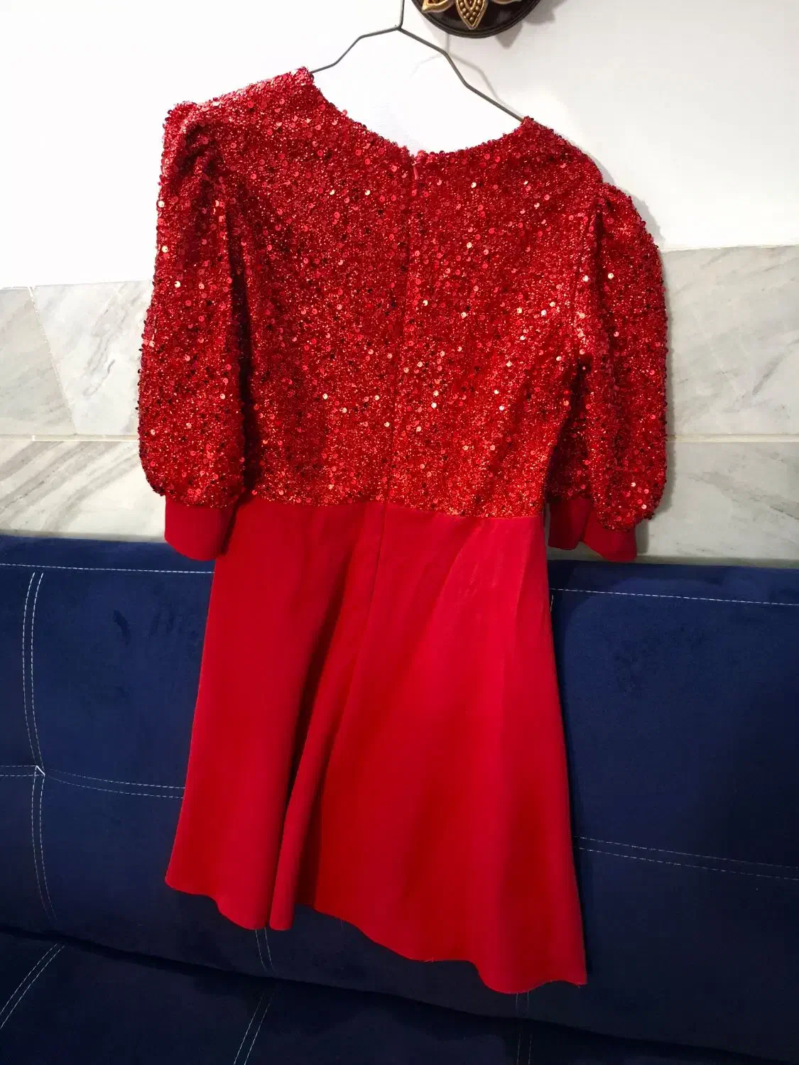 لباس مجلسی پولکی قیامدشت|لباس|خاوران, |دیوار