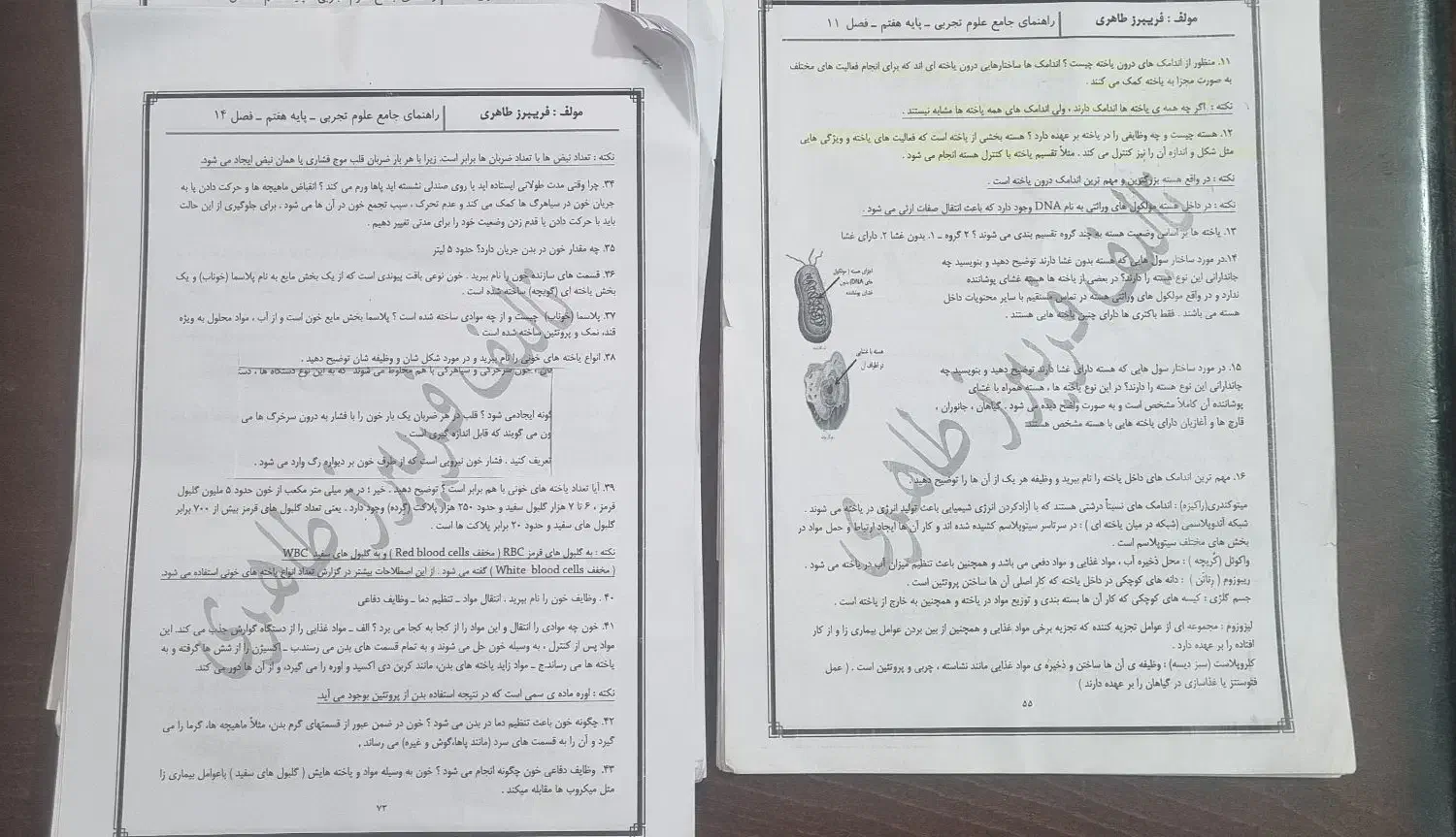 جزوات علوم تجربی هشتم  شیخ مفید|کتاب و مجله آموزشی|گرمسار, |دیوار