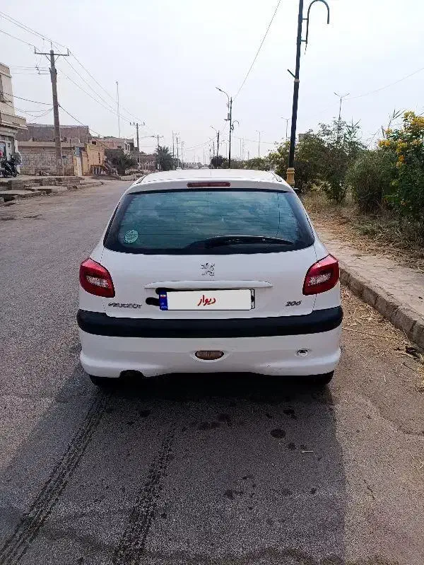 206 تیپ 2 مدل 1400|خودرو سواری و وانت|امیدیه, |دیوار