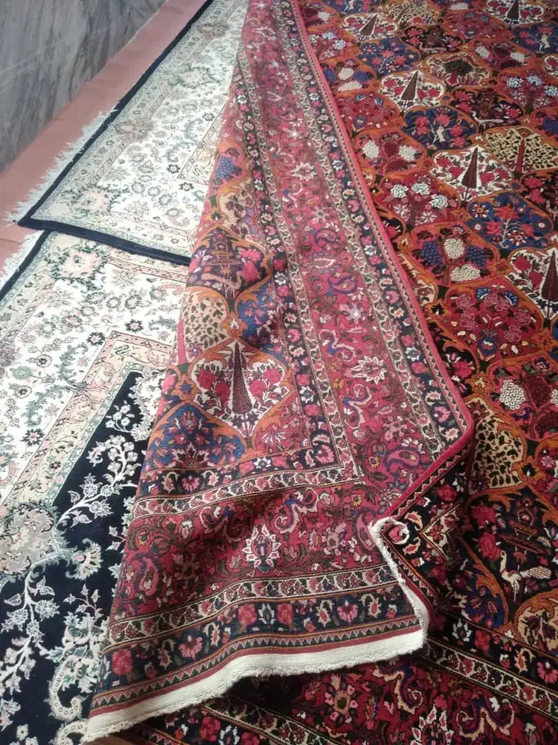 قالی بی نظیر و تک بدون نقص|فرش|شهرکرد, |دیوار