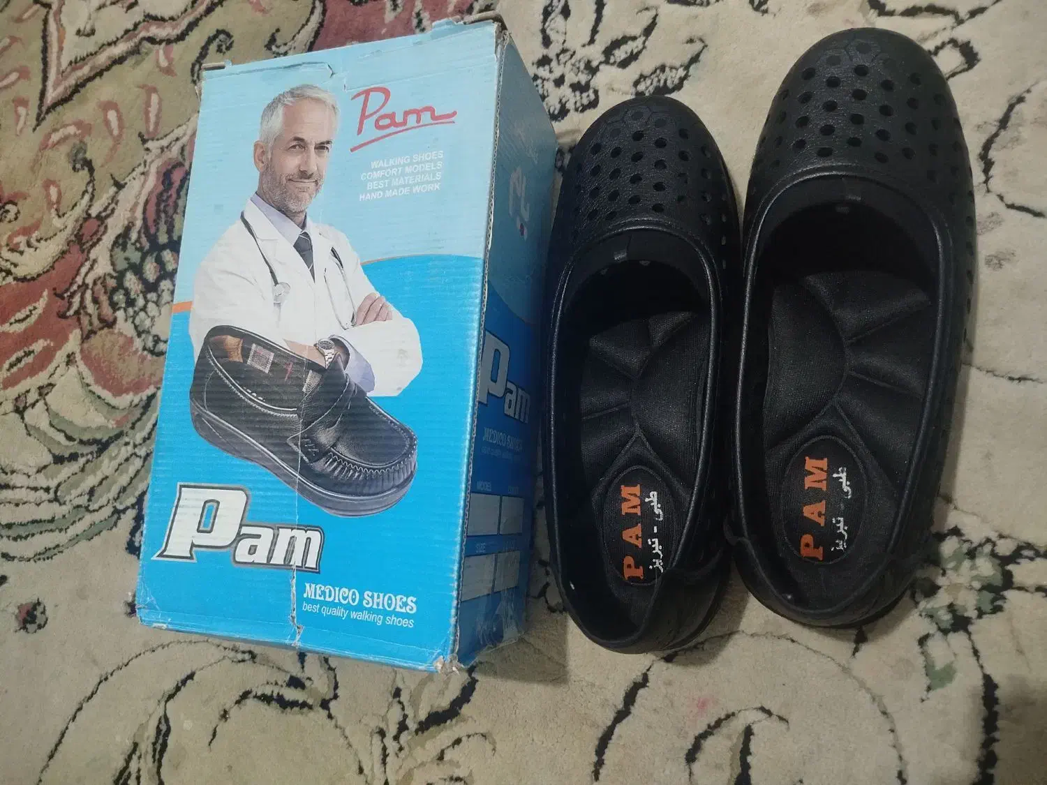 کفش طبی سایز40قیمت650|کیف، کفش، کمربند|یزد, |دیوار