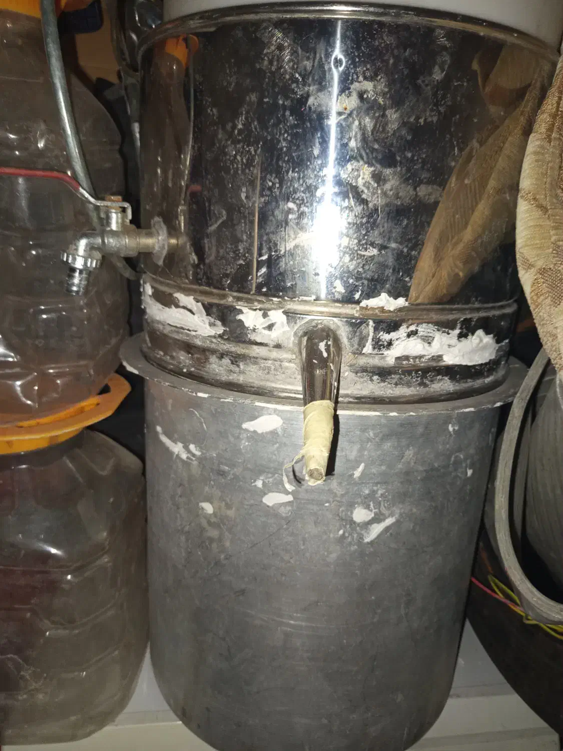 عرقگیر گلابگیر استوانه ای 35لیتری|ظروف پخت‌وپز|برخوار, |دیوار