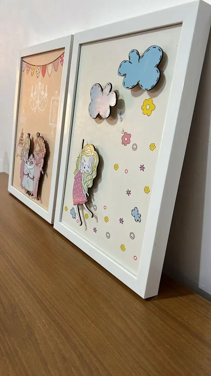 تابلو اتاق کودک|اسباب و اثاث بچه|شیراز, شیشهگری|دیوار