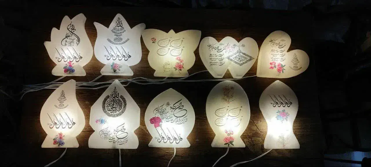 انواع سنگ نمک|صنایع دستی و سایر لوازم تزئینی|سنندج, |دیوار