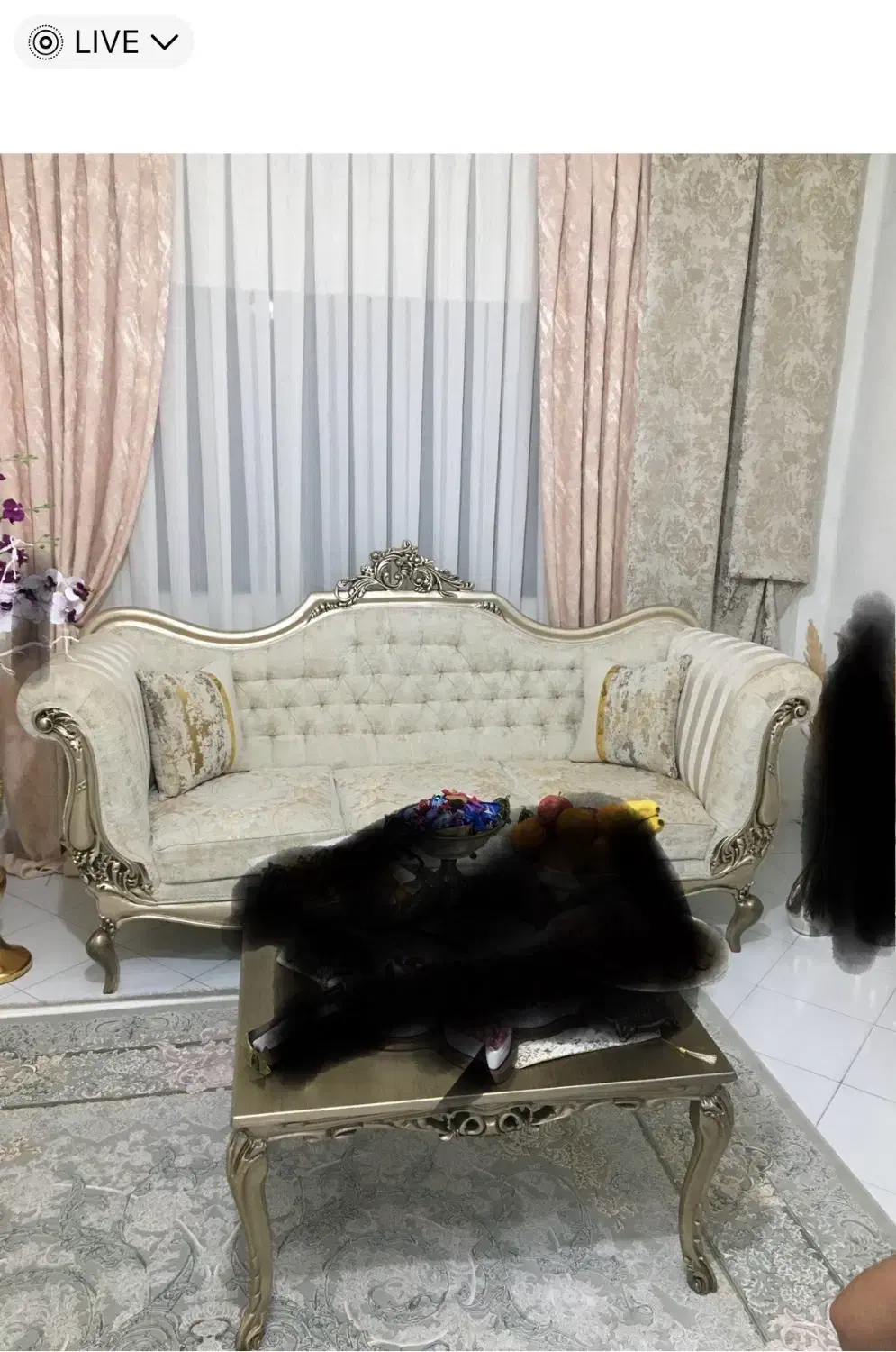 یک دست مبل ۹ نفره درحد نو|مبلمان خانگی و میز عسلی|رشت, یخسازی|دیوار