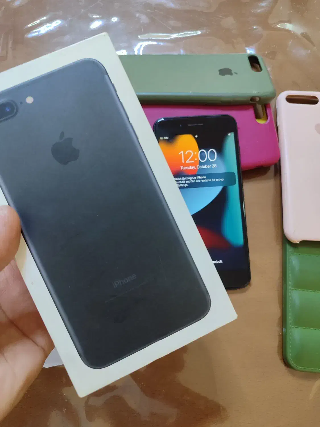 آیفون ۷ پلاس ۱۲۸ گیگ پلمپ با کارتون|موبایل|مشهد, فرهنگ|دیوار