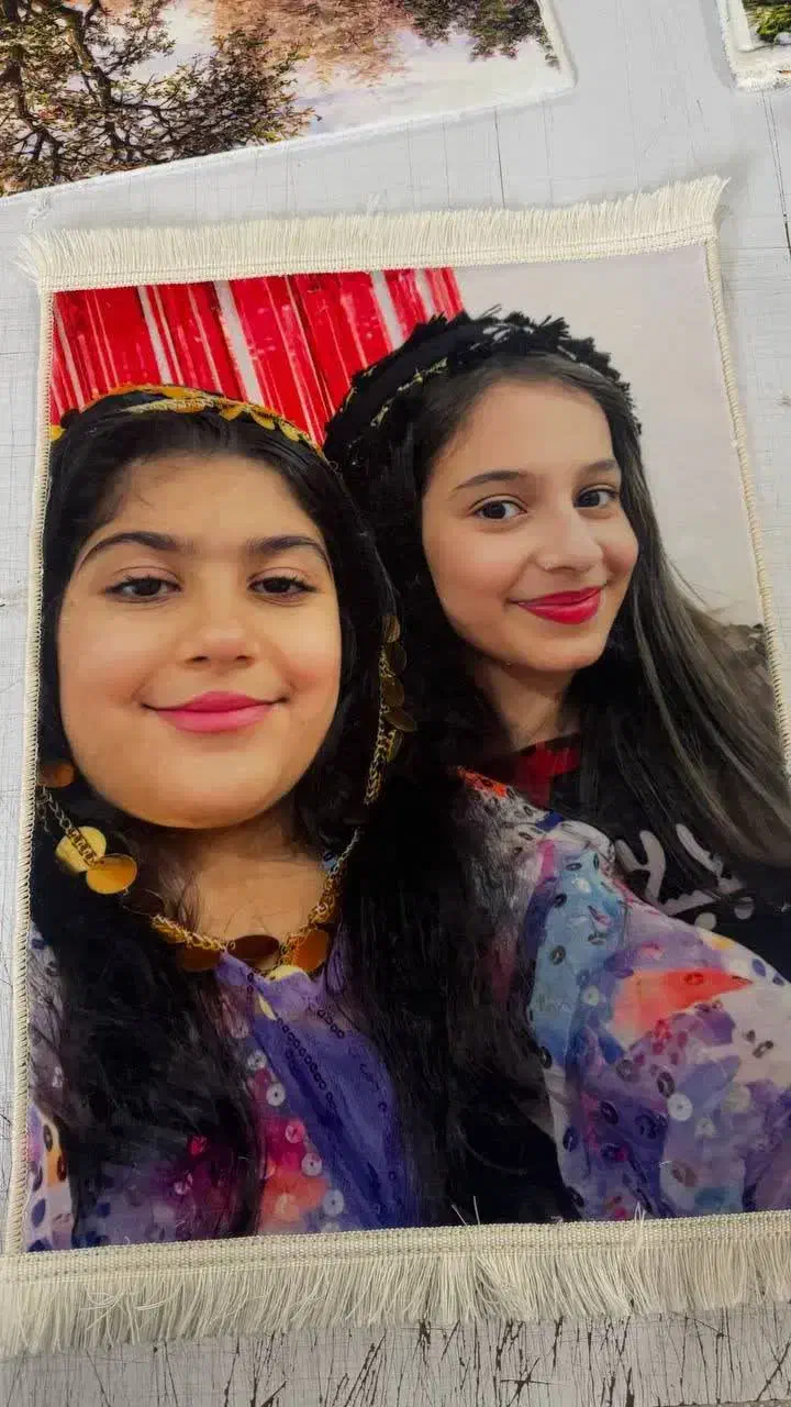 تابلو فرش ماشینی|تابلو فرش|گهواره, |دیوار