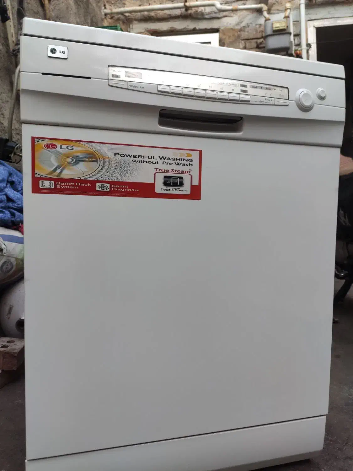 ظرفشویی الجی ۱۵ نفره  رنگ سفید|ماشین ظرفشویی|صوفیان, |دیوار